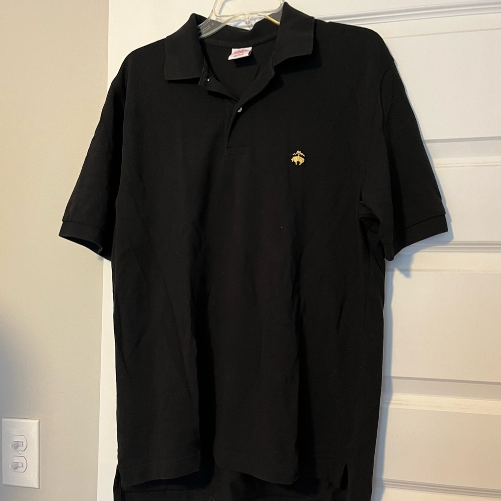 Medium Brooks Brothers black polo. Original fit. 100% cotton.